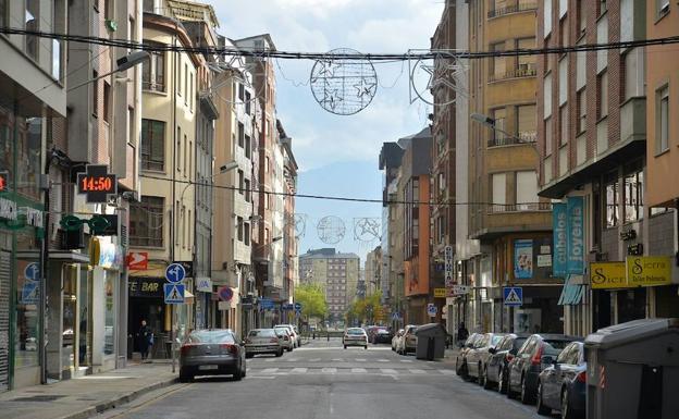 Imagen de la calle Gomez Núñez de Ponferrada.