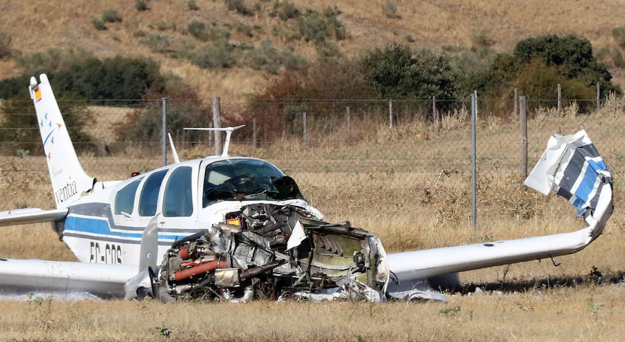 Fotos: Accidente de avioneta en Segovia