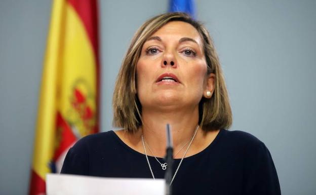 La consejera de Agricultura y Ganadería y portavoz de la Junta de Castilla y León, Milagros Marcos, comparece en rueda de prensa posterior al Consejo de Gobierno.