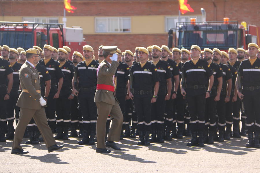 El V Batallón de Intervención en Emergencias de la Unidad Militar de Emergencias, con base en la localidad leonesa de El Ferral del Bernesga celebra la festividad en honor a su Patrona, Nuestra Señora del Rosario.