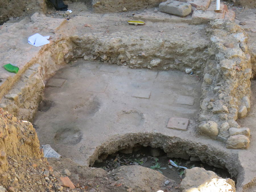 Fotos: Últimos trabajos antes de cubrir los restos romanos