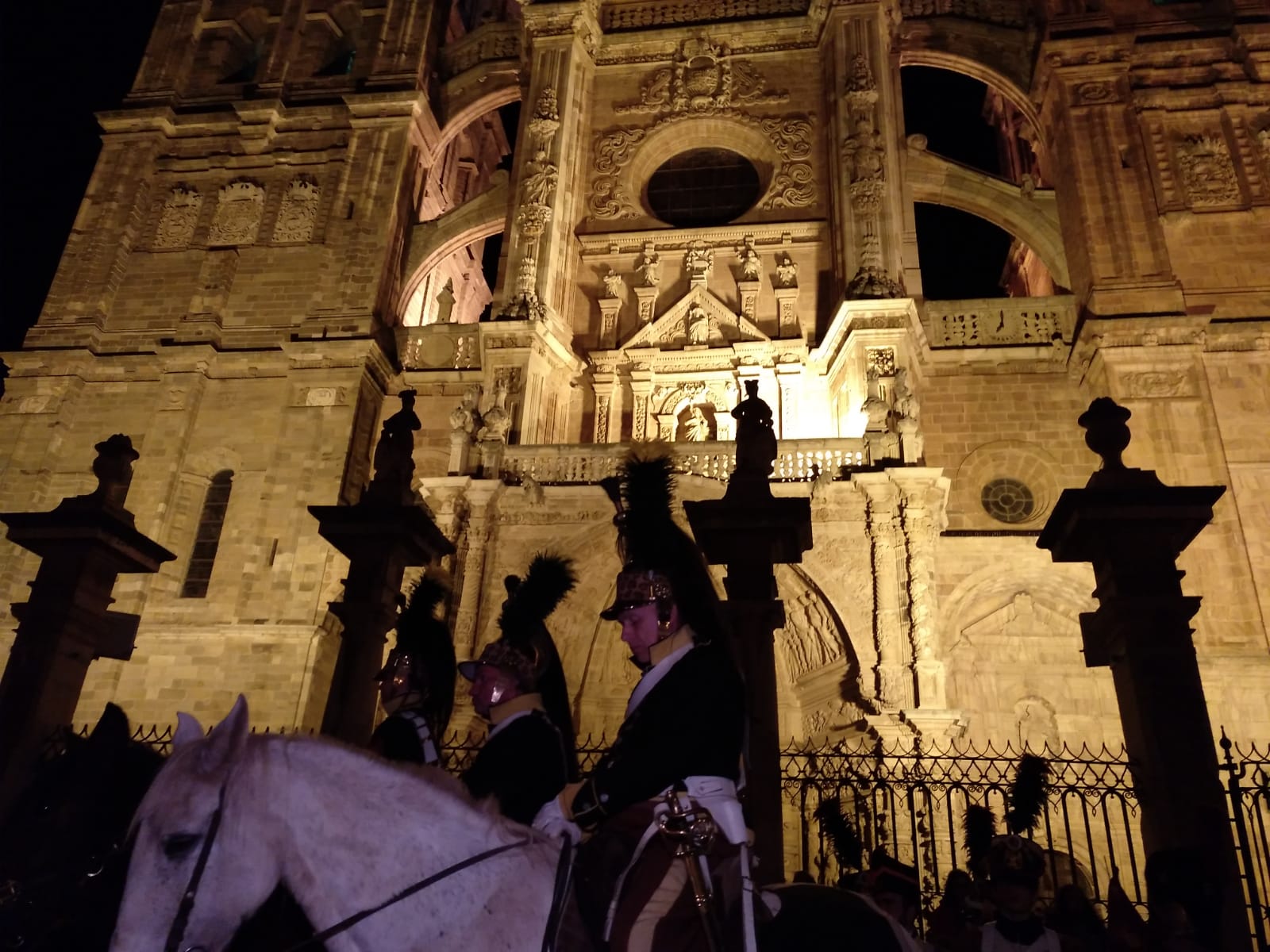 Llegada de Napoleón a la ciudad de Astorga antes de la gran batalla de las 3 Naciones