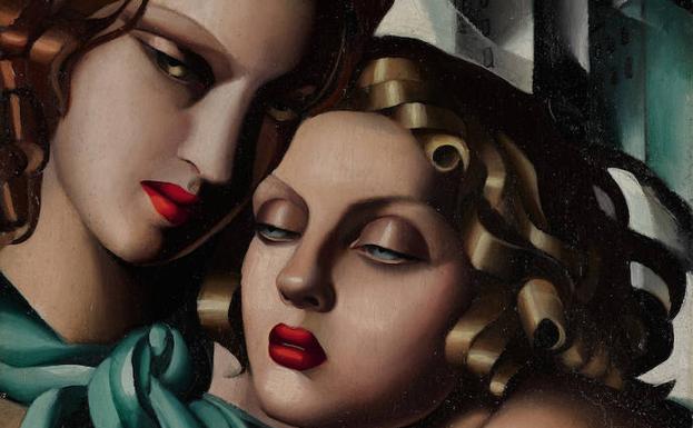 'The young girls' (1930), obra de Tamara de Lempicka perteneciente a una colección particular.