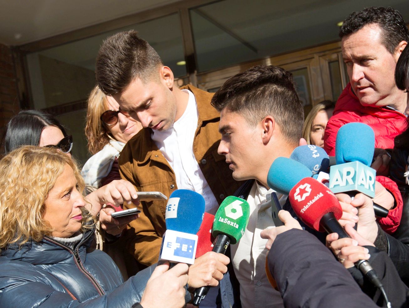 Los jugadores leoneses de la Arandina acusados de abusos: «Todo es mentira y se sabrá la verdad»