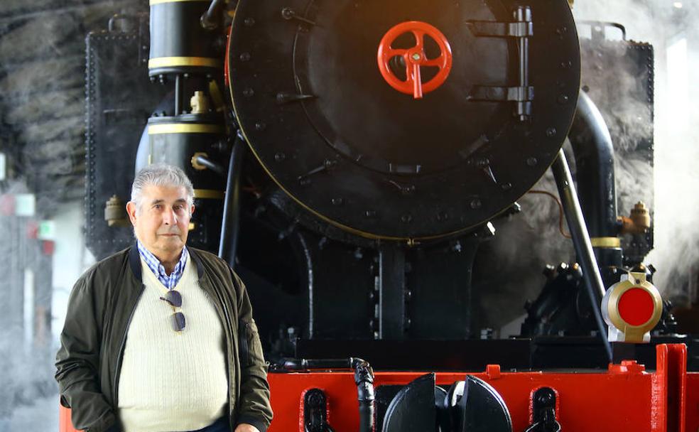 Roberto Alonso, antiguo trabajador de la Minero Siderúrgica de Ponferrada. 