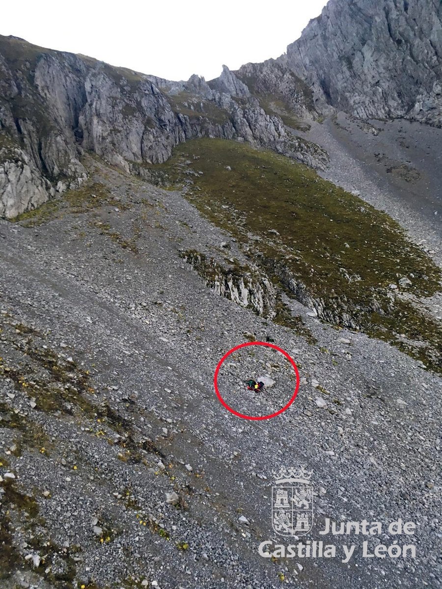 Fotos: Rescate en el Pico Valjarto