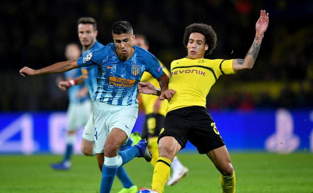 Rodrigo, durante el partido. 