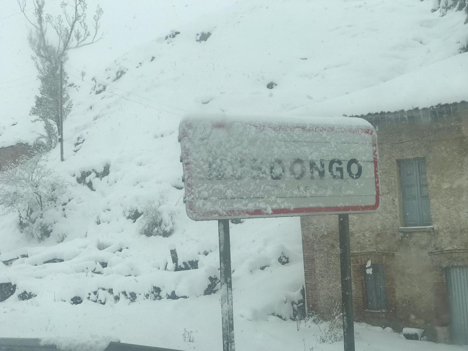 La nieve provoca numerosos problemas en las carreteras de la provincia de León