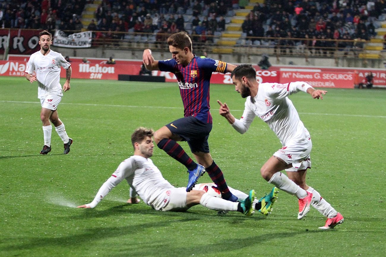 Cultural y FC Barcelona se miden en la Copa del Rey con el Reino de León como escenario.