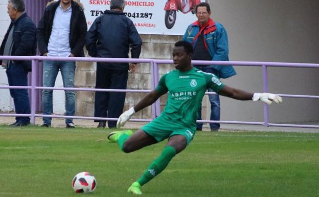 Samu Diarra, en un momento del partido.