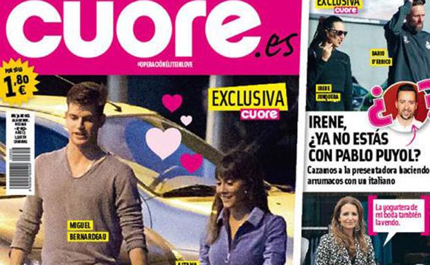 Portada de la revista 'Cuore'. 