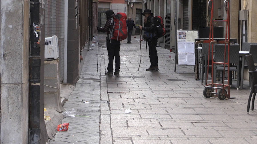 Fotos: La limpieza no madruga en León