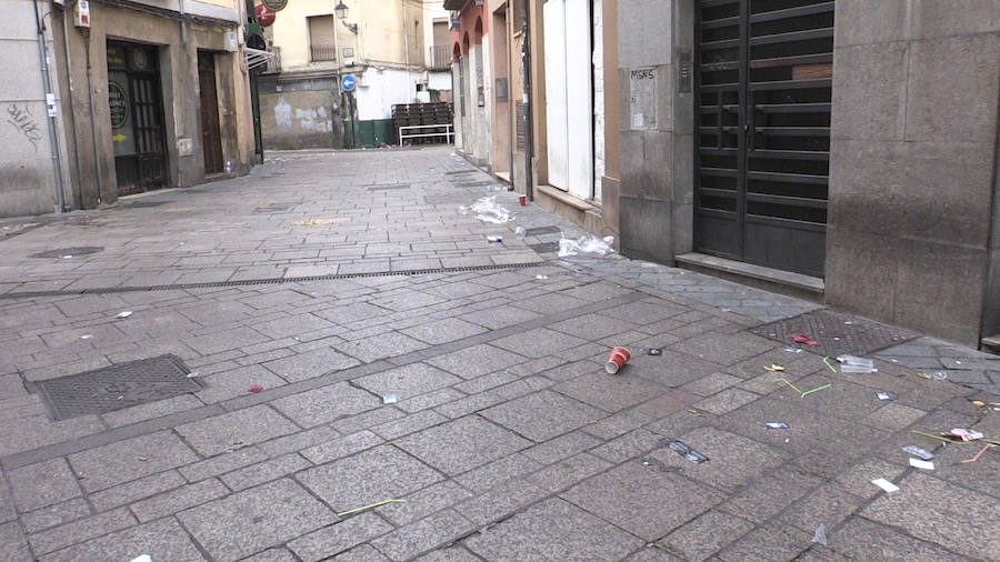 Fotos: La limpieza no madruga en León