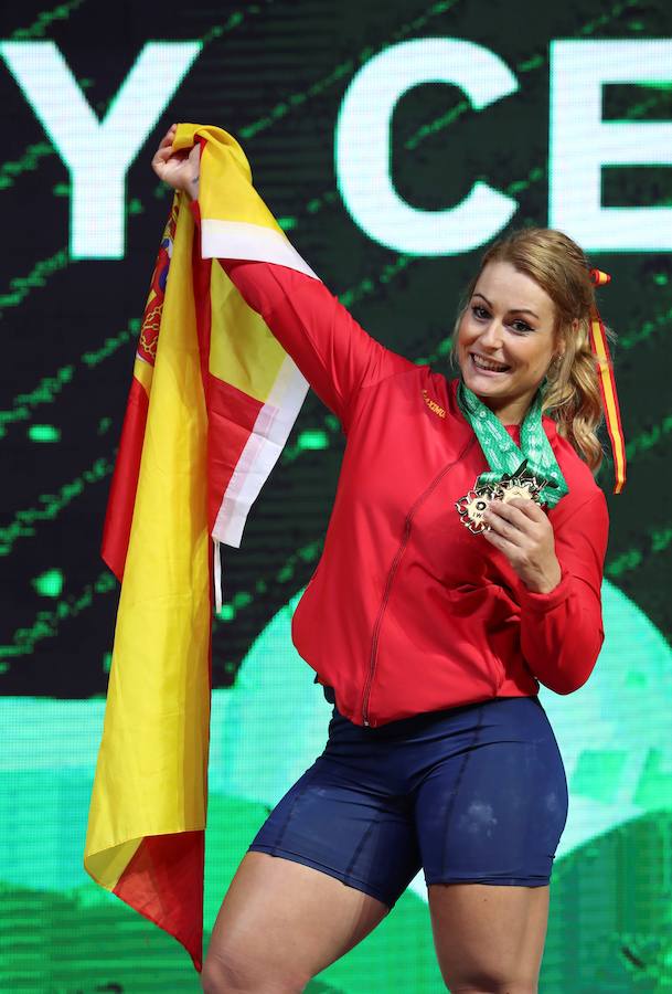 Fotos: Lydia Valentín, en el Campeonato del Mundo de Halterofilia de Turkmenistán