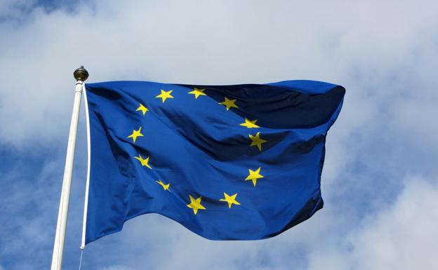 Bandera de la UE.