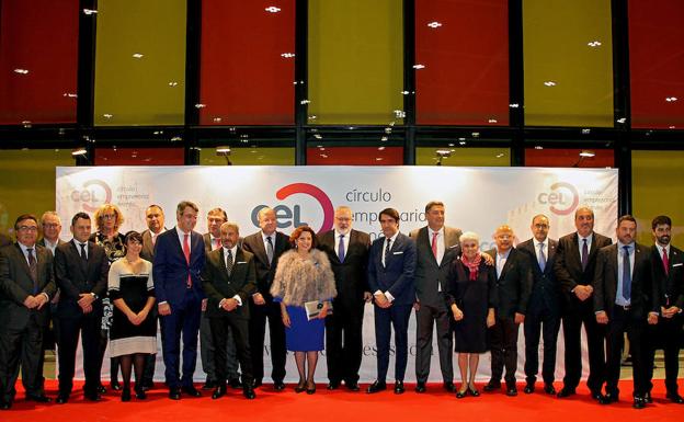 Foto de familia del Círculo de Oro 2018. 