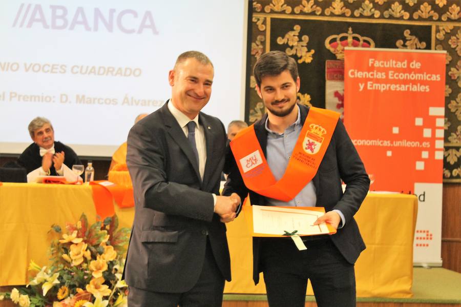 Fotos: La Facultad de Económicas rinde honores a su patrón