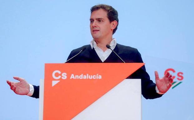 El líder de Ciudadanos, Albert Rivera.