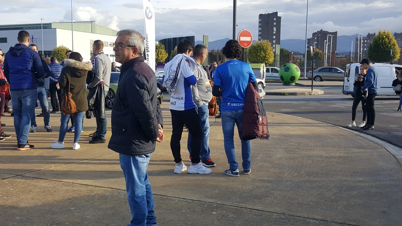 Fotos: La afición de la Ponferradina se deja sentir