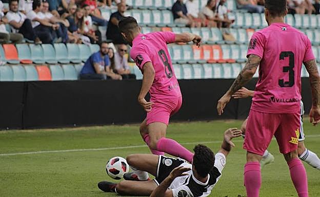 Lance de un partido de la Ponferradina.