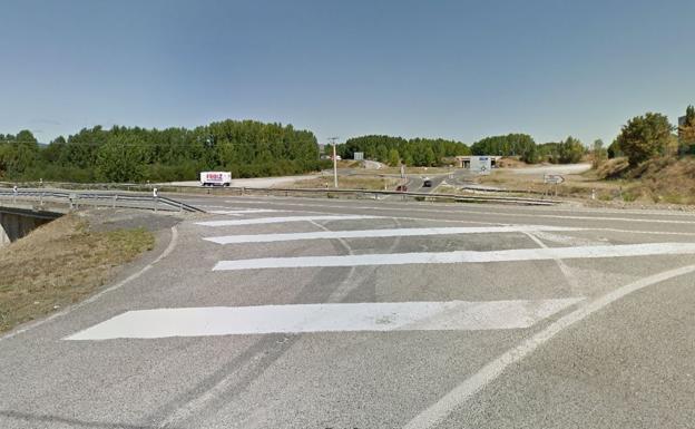 Escenario del accidente. 