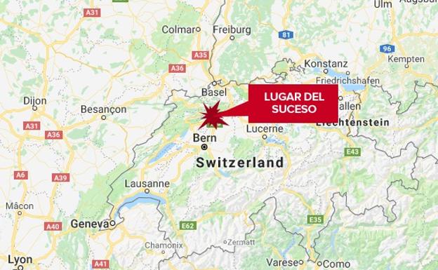 Mueren seis personas en el incendio de un edifico en Suiza