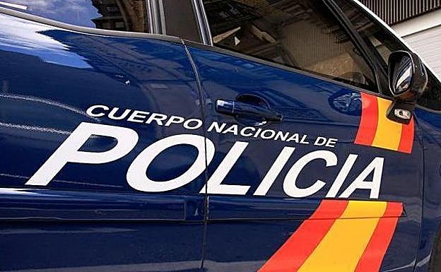 Vehículo de la Policía Nacional.