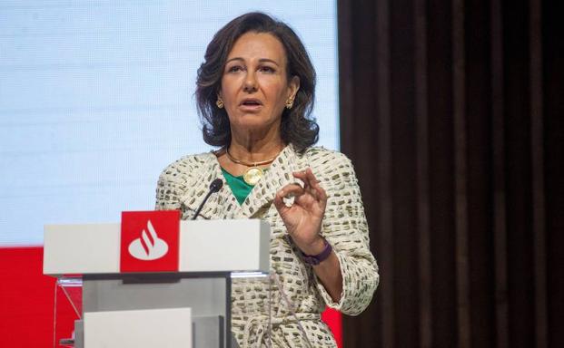 Ana Botín, presidenta del Banco Santander.