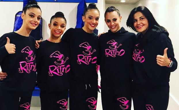 Equipo del Club Ritmo.