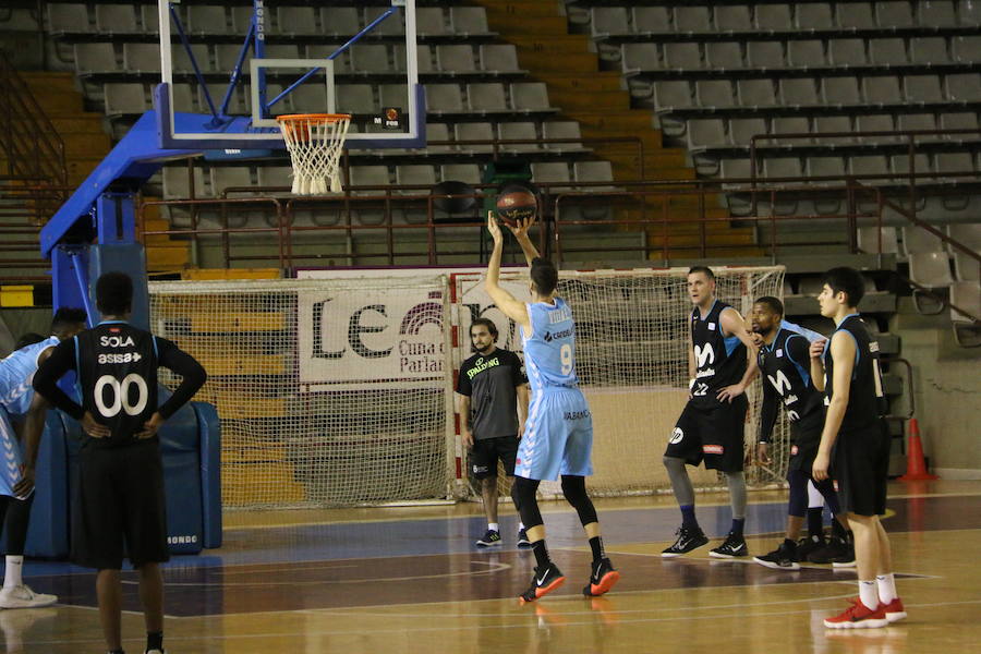 Fotos: Entrenamiento de dos equipos ACB en León