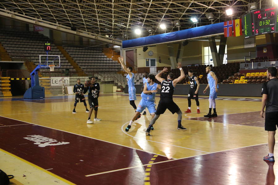 Fotos: Entrenamiento de dos equipos ACB en León