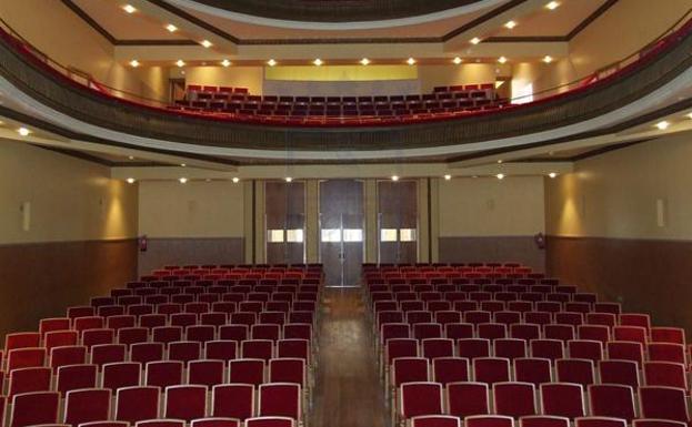 Interior del Teatro de La Bañeza. 