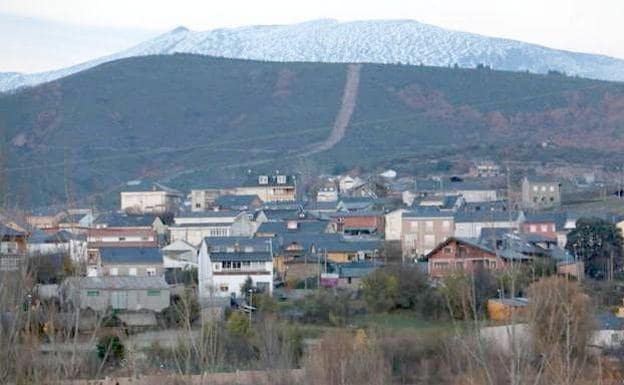 Vista del municipio de Fabero, en las cuencas mineras.