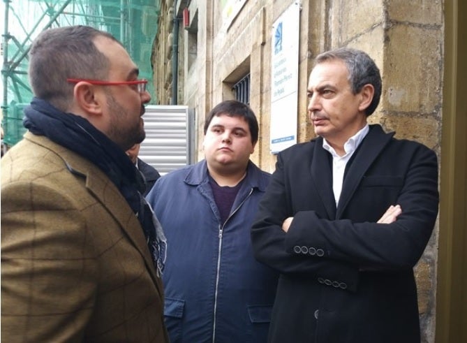 Zapatero, en una de sus últimas apariciones públicas. 