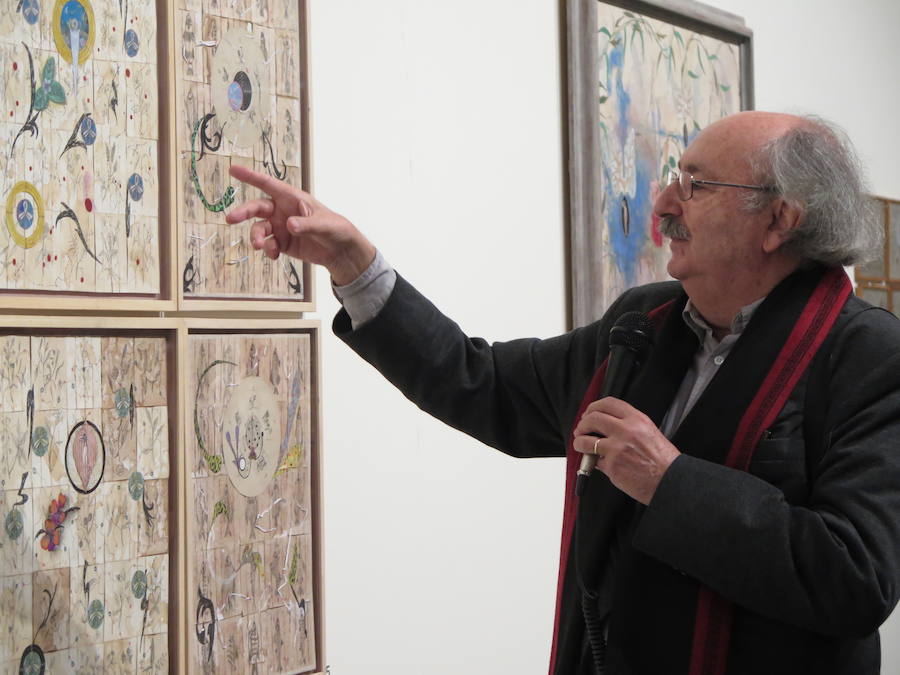 Fotos: Antonio Colinas, guía perfecto en el MUSAC