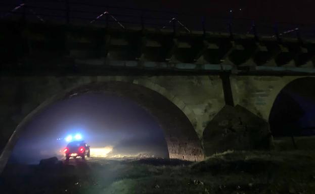 Accidente de este martes en Puente Villarente.