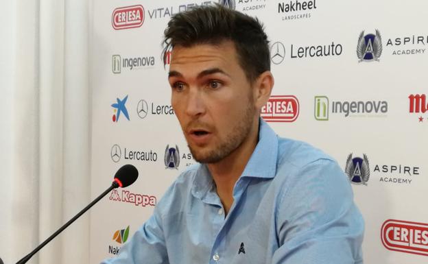 Víctor Cea, en rueda de prensa.