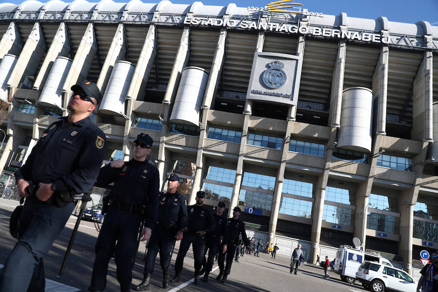 Fotos: River-Boca: pasión en las calles de Madrid