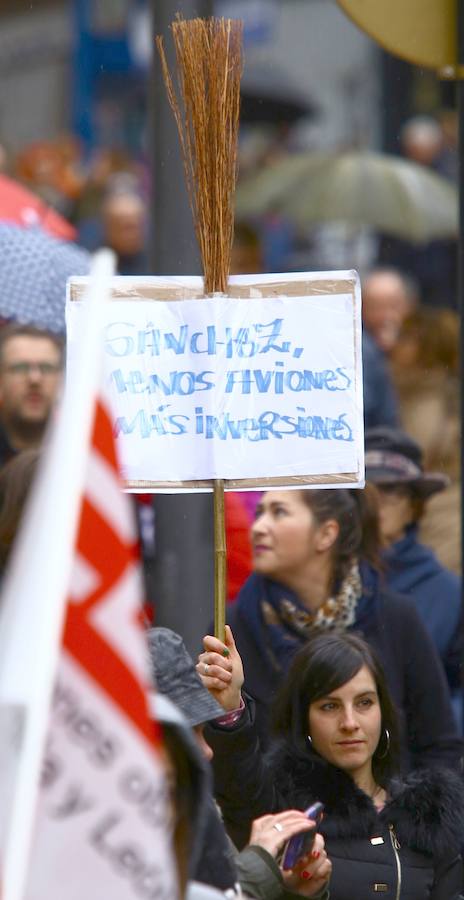 Fotos: Manifestación por el futuro de El Bierzo