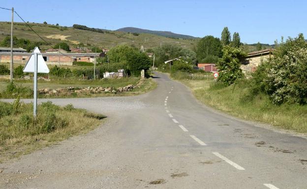 Una carretera de la red provincial. 