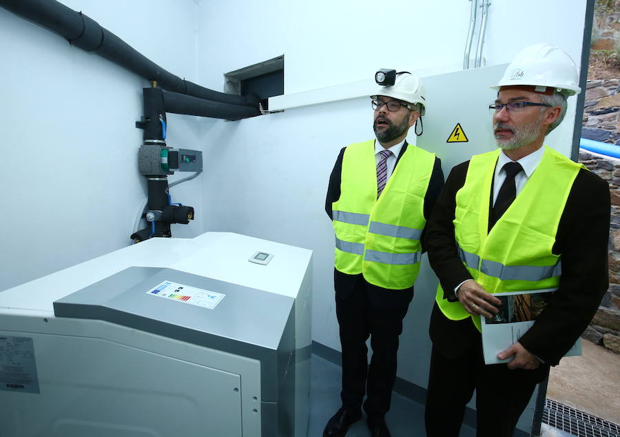 Fotos: Inauguración del centro de generación de energía geotérmica de la Fundación Santa Bárbara