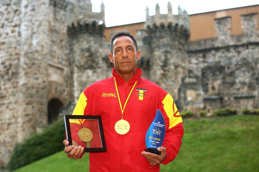 Fotos: Edesio Marqués, culturista campeón de España en la categoría Master 50