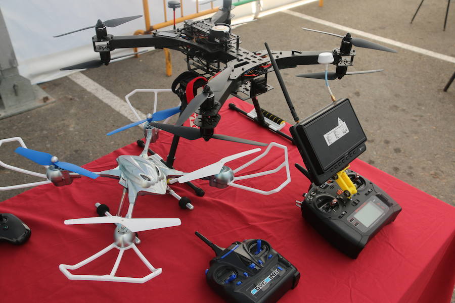 Fotos: Los drones protagonistas de la Navidad en Valverde de la Virgen