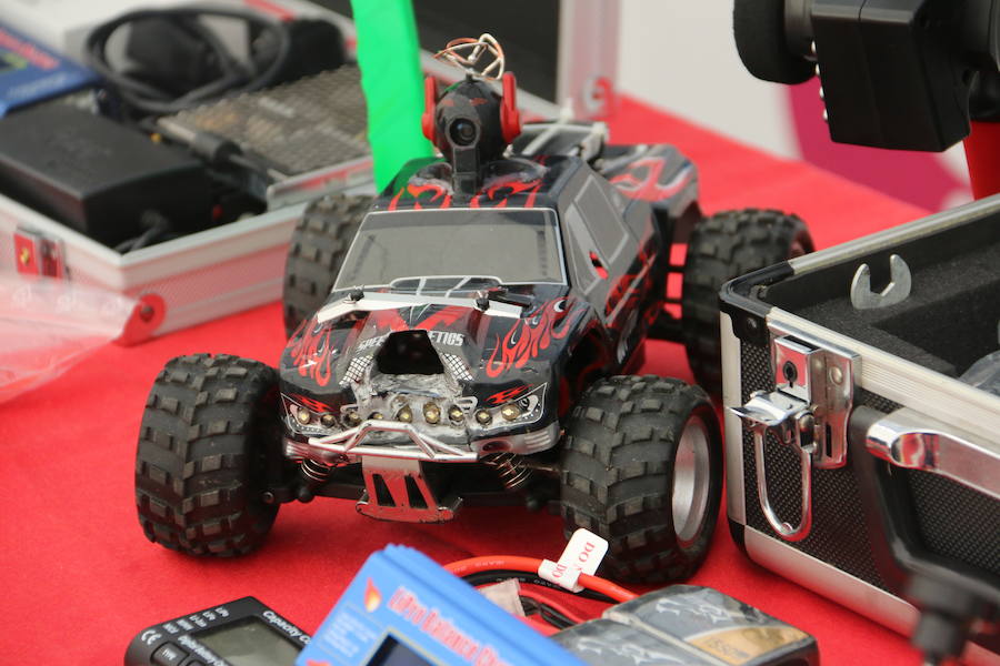 Fotos: Los drones protagonistas de la Navidad en Valverde de la Virgen