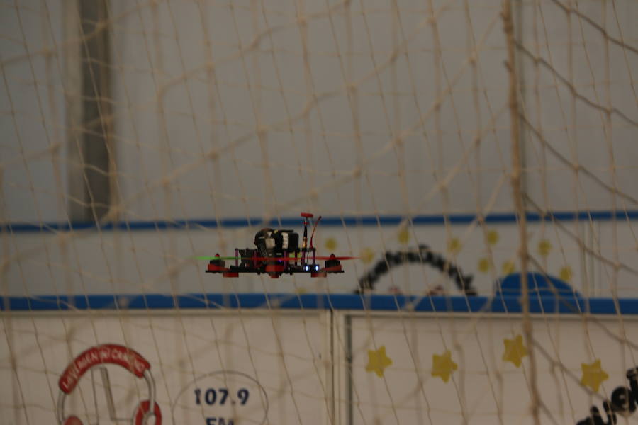 Fotos: Los drones protagonistas de la Navidad en Valverde de la Virgen