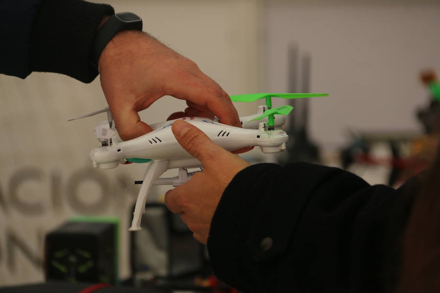 Fotos: Los drones protagonistas de la Navidad en Valverde de la Virgen