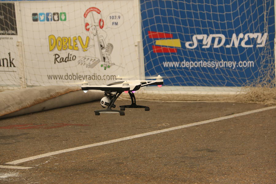 Fotos: Los drones protagonistas de la Navidad en Valverde de la Virgen