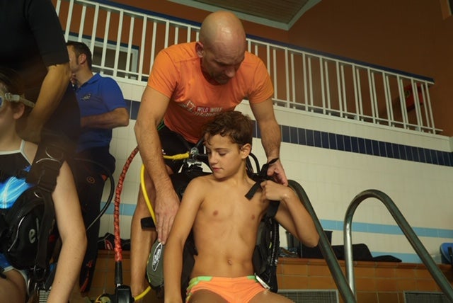 Fotos: Buceo solidario en León