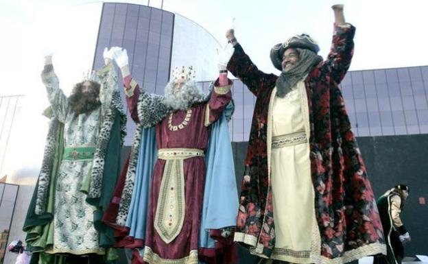 Imagen de los Reyes Magos en la última cabalgata.