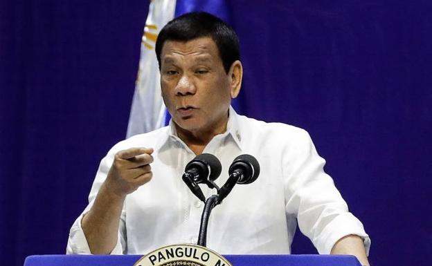 Rodrigo Duterte, presidente de Filipinas.